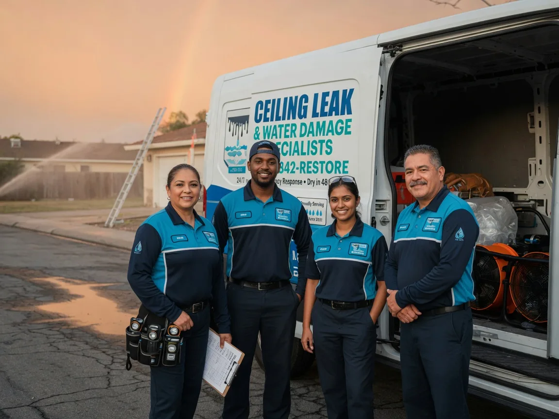 Ceiling Leak Cleanup company in Holden, LA